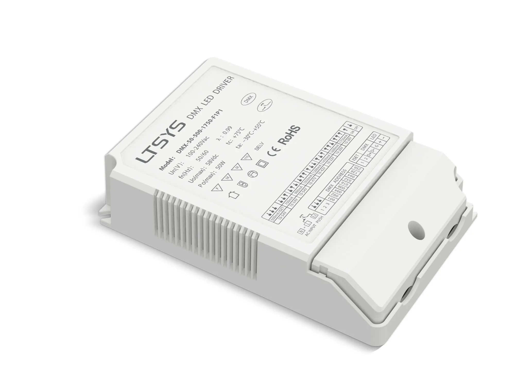 DMX Constant Current Drivers LTECH Multi Function Driver